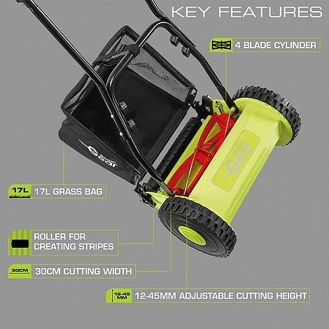 Garden Gear Manual Push Lawn Mower 7 Garden Gear Manual Push Lawn Mower - Image 7