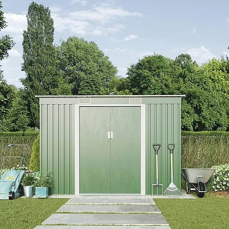 Waltons Pent Metal Shed 6.6 X 3.9ft 4 Waltons Pent Metal Shed 6.6 X 3.9ft - Image 4
