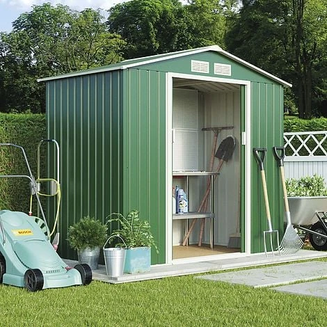 Waltons Apex Metal Shed 7 X 4.2FT 2 Waltons Apex Metal Shed 7 X 4.2FT - Image 2