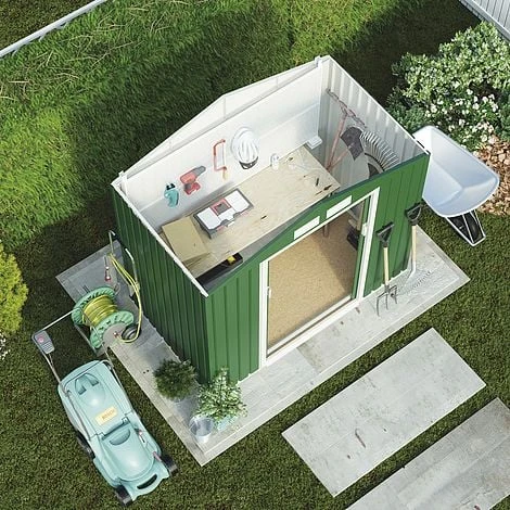 Waltons Apex Metal Shed 7 X 4.2FT 6 Waltons Apex Metal Shed 7 X 4.2FT - Image 6