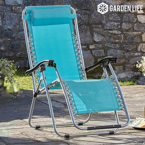 Garden Gear Zero Gravity Chair - Marine Blue 1 Garden Gear Zero Gravity Chair - Marine Blue