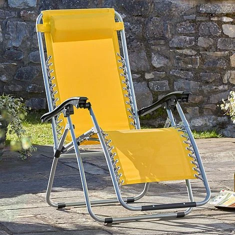 Garden Gear Zero Gravity Chair - Sunburst 2 Garden Gear Zero Gravity Chair - Sunburst - Image 2