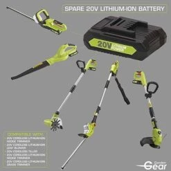 Garden Gear 20V Cordless Lithium-ion Hedge Trimmer -Fresh Planty Shop G116820Garden20Gear20Spare20Battery202000x200020220ANN2