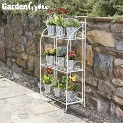 Three-tier Highbury Folding Metal Plant Stand -Fresh Planty Shop G2663 1