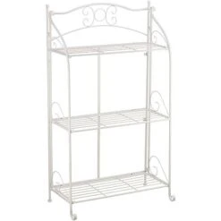 Three-tier Highbury Folding Metal Plant Stand -Fresh Planty Shop G2663 6