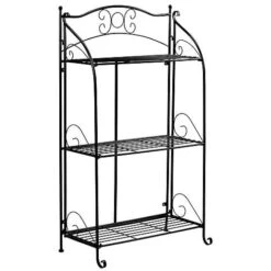 Three-tier Highbury Folding Metal Plant Stand -Fresh Planty Shop G3438 3