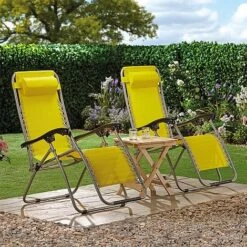 Garden Gear Zero Gravity Chair - Sunburst 10 Garden Gear Zero Gravity Chair - Sunburst -Fresh Planty Shop G3729 LS1