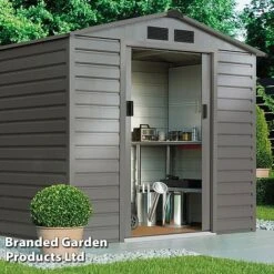 Waltons Apex Metal Shed 7 X 4.2FT 21 Waltons Apex Metal Shed 7 X 4.2FT -Fresh Planty Shop SHED APEXGREYA S47802