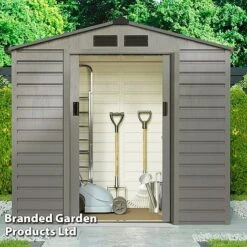 Waltons Apex Metal Shed 7 X 4.2FT 22 Waltons Apex Metal Shed 7 X 4.2FT -Fresh Planty Shop SHED APEXGREYA S47803
