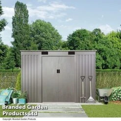 Waltons Pent Metal Shed 6.6 X 3.9ft 23 Waltons Pent Metal Shed 6.6 X 3.9ft -Fresh Planty Shop SHED PENTGREYA B48421