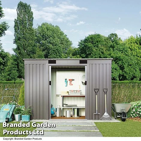 Waltons Pent Metal Shed 6.6 X 3.9ft 11 Waltons Pent Metal Shed 6.6 X 3.9ft - Image 11